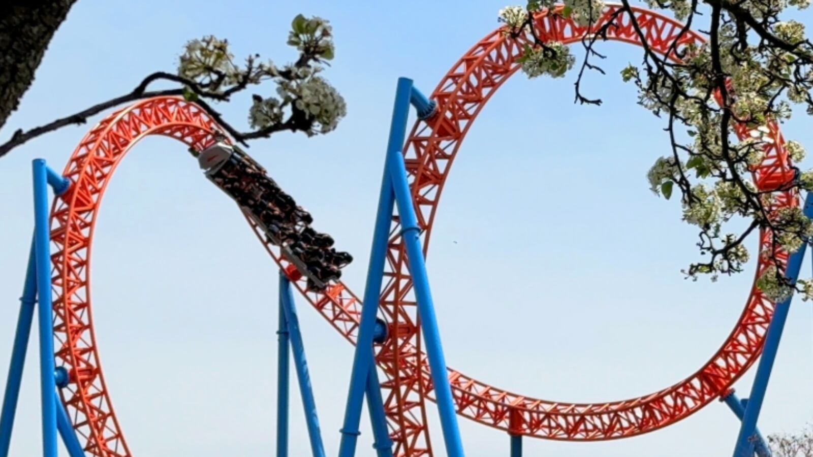 Una de las mayores atracciones del parque son sus múltiples montañas rusas