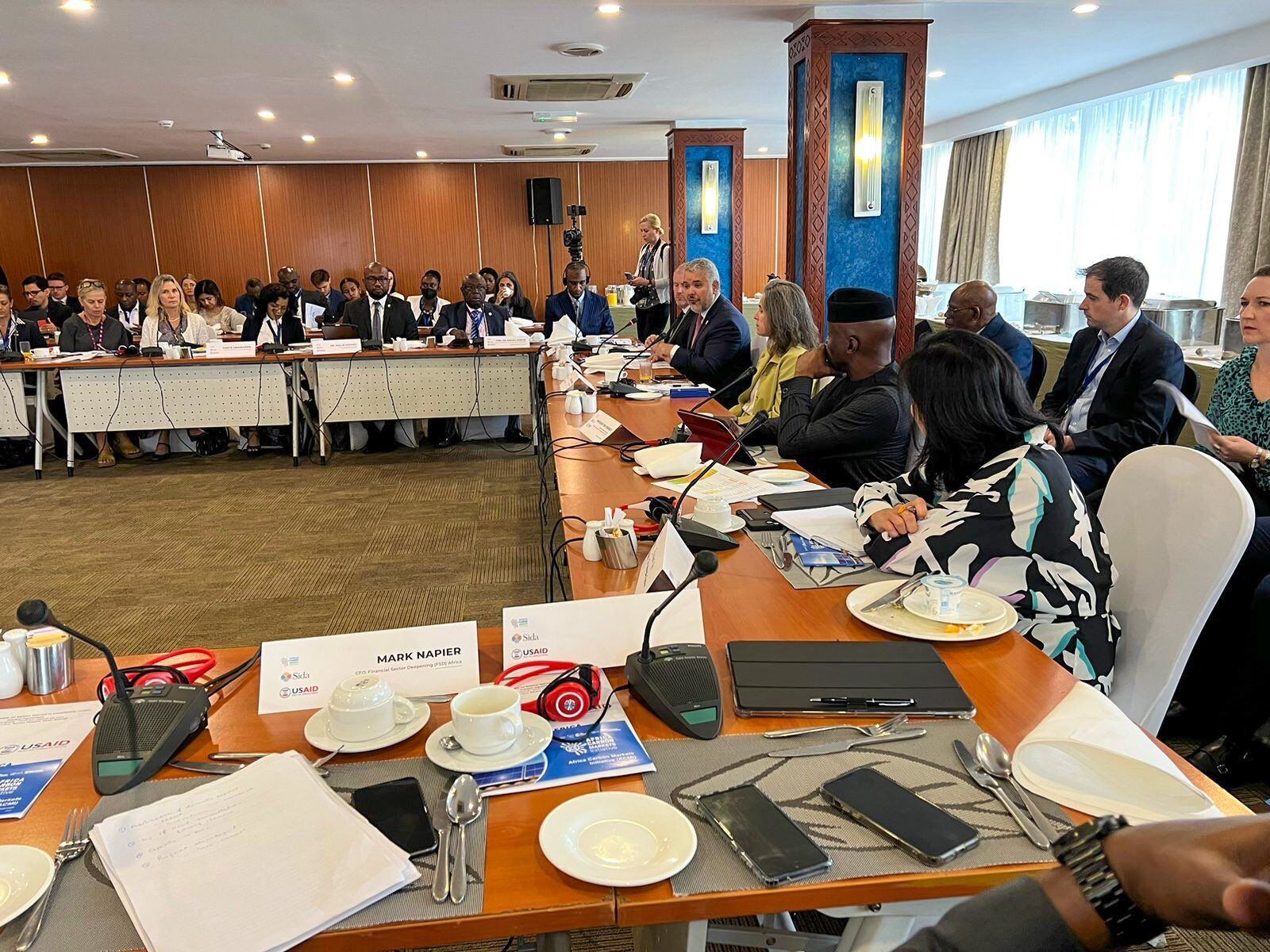 Iván Duque en Kenia.