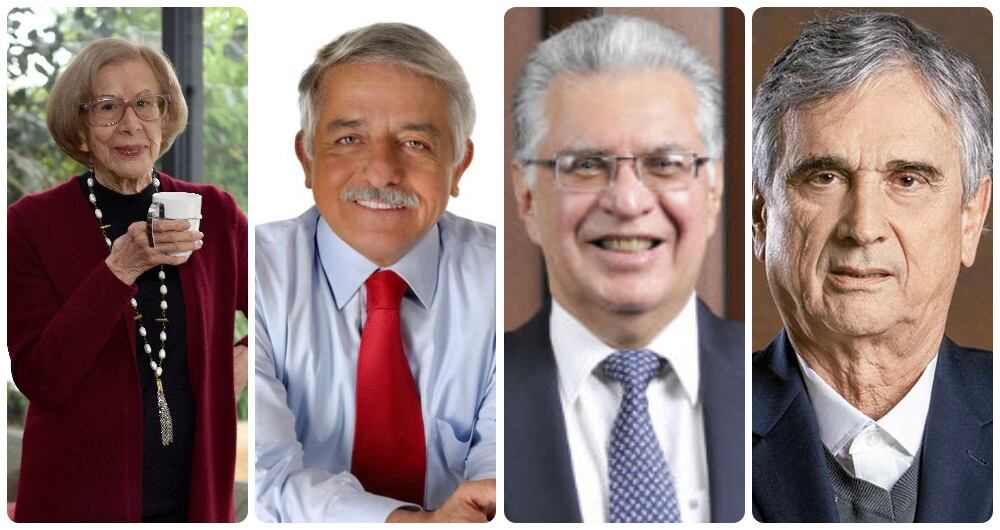 Gloria Pachón, Alfonso Valdivieso, Carlos Arcesio Paz e Iván Marulanda.