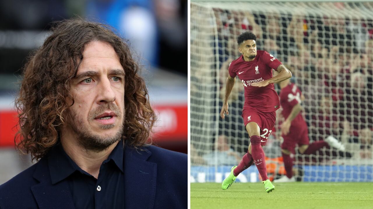 Carles Puyol estuvo muy pendiente del choque entre Liverpool y Crystal Palace.