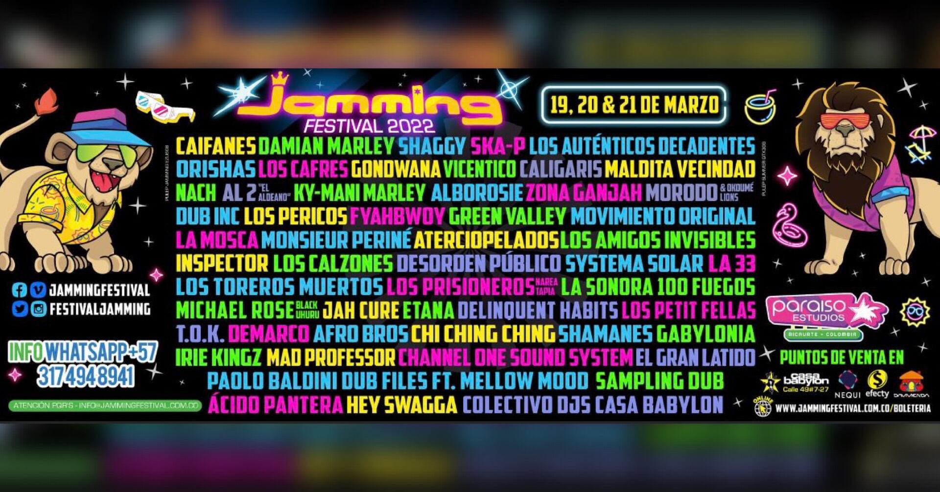 Jamming Festival anunció la nueva fecha en la que realizará el evento y la fiesta que hará para calentar motores