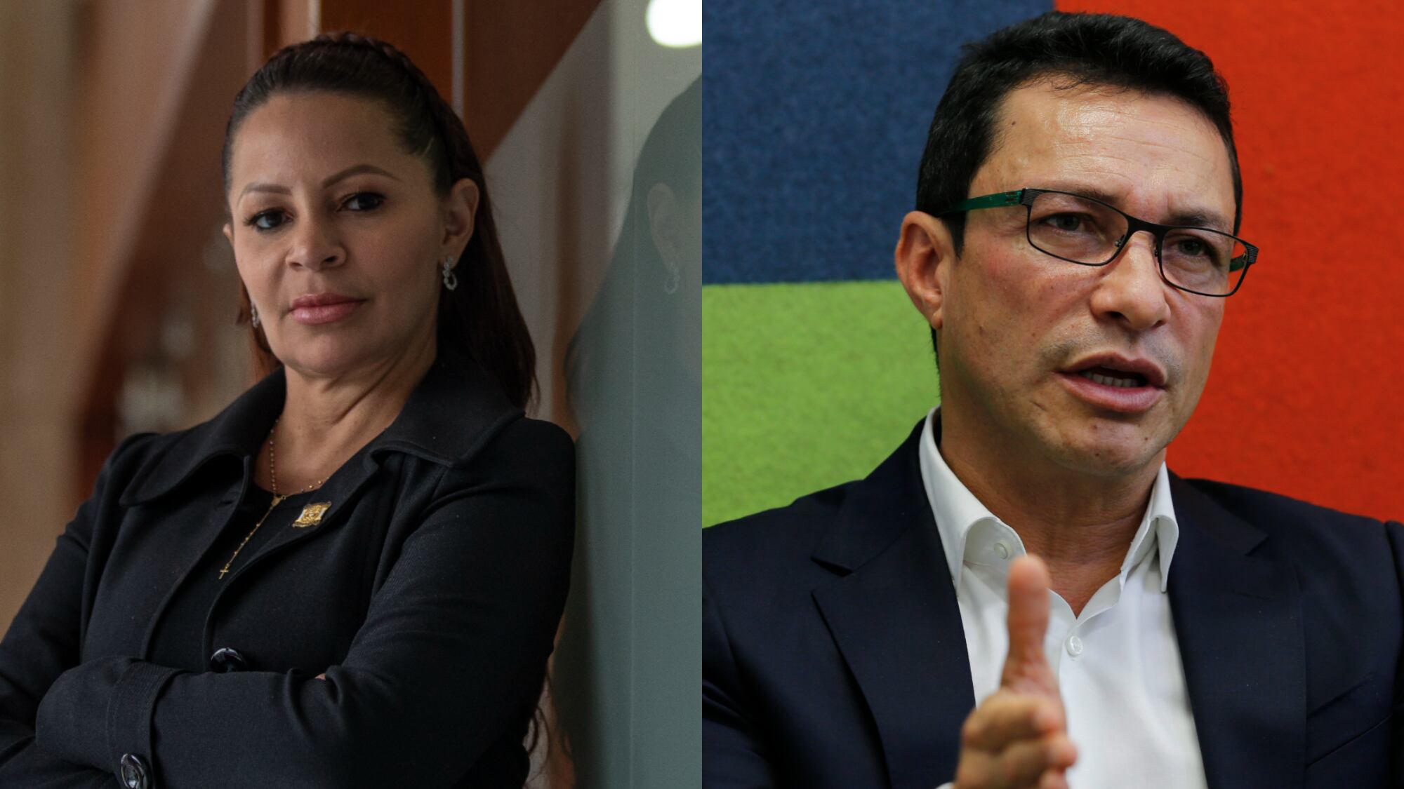 Ingrid Aguirre dice que teme por su vida y responsabiliza a Carlos Caicedo.