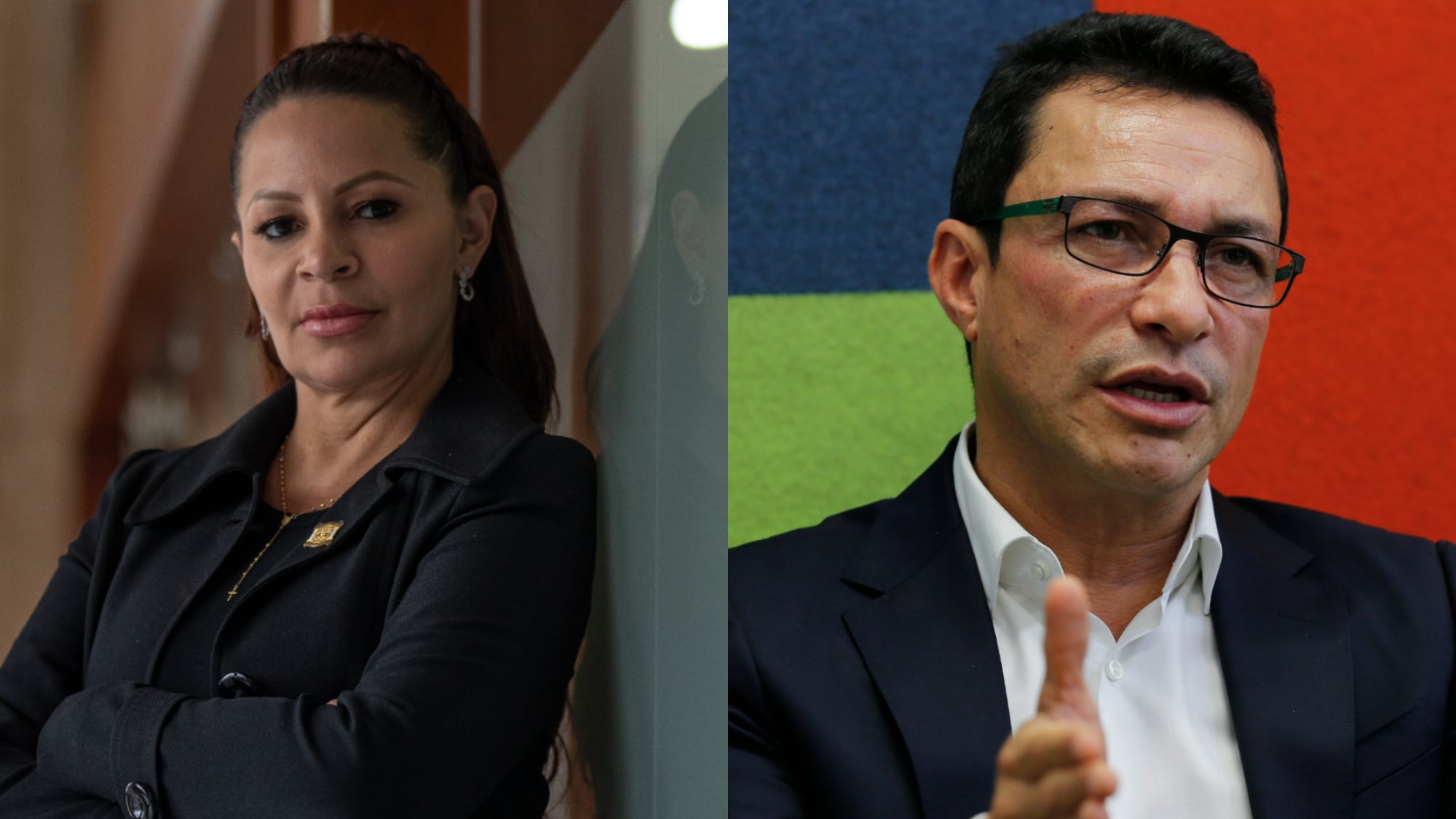 Ingrid Aguirre dice que teme por su vida y responsabiliza a Carlos Caicedo.