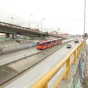 El tránsito de los buses rojos de TransMilenio por la autopista Sur no se verá afectado por los cierres.