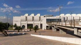 En 2001 se inauguró la Biblioteca Pública El Tintal Manuel Zapata Olivella diseñada por el arquitecto colombiano Daniel Bermúdez. Crédito foto: Enrique Guzmán G.