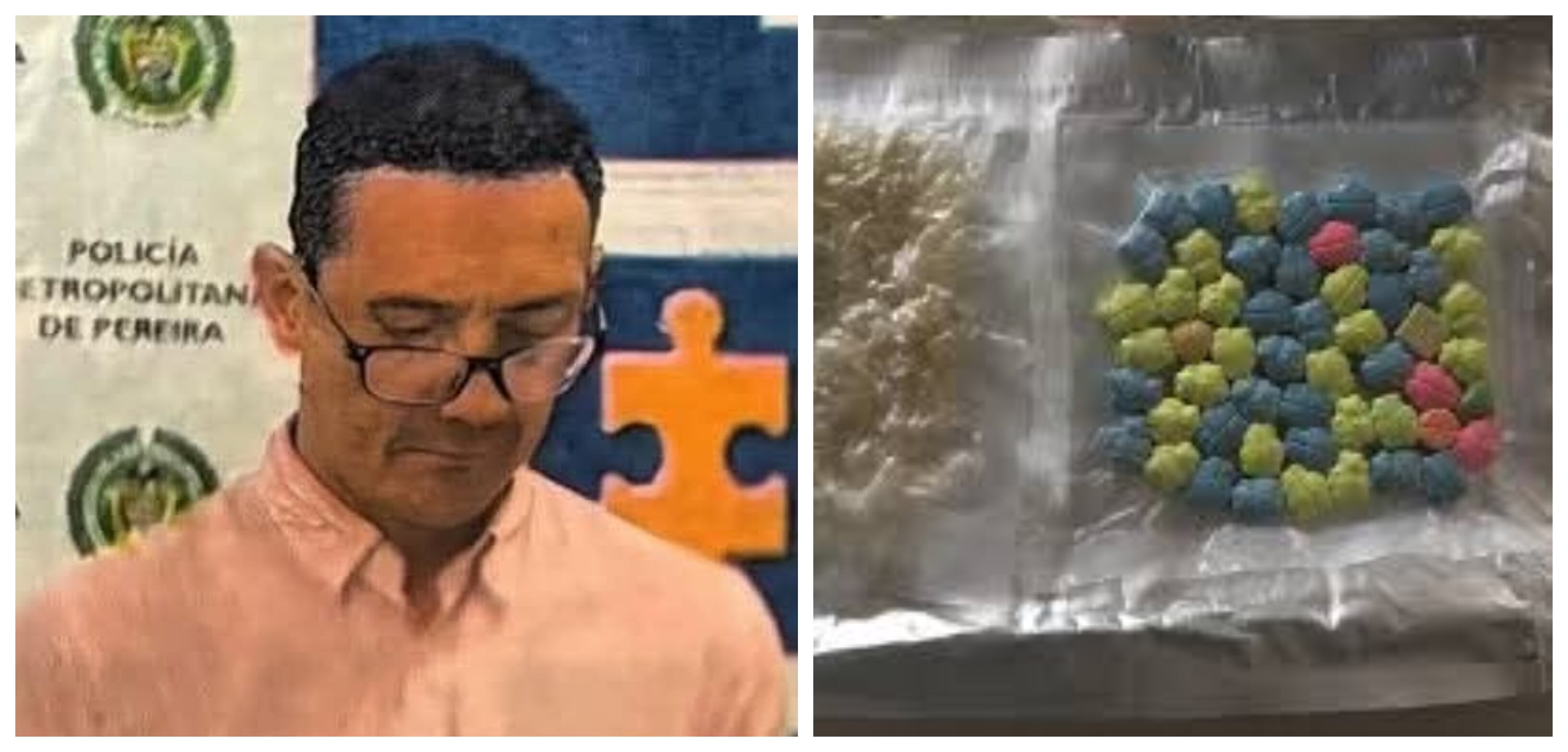 El abogado Daniel Felipe Cañas Aguirre fue detenido con sustancias ilegales en la cárcel de Pereira.