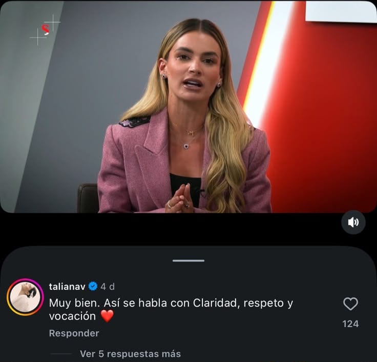 Taliana Vargas apoyó a Ana Lucía Pineda, luego de polémica por recursos de su fundación.