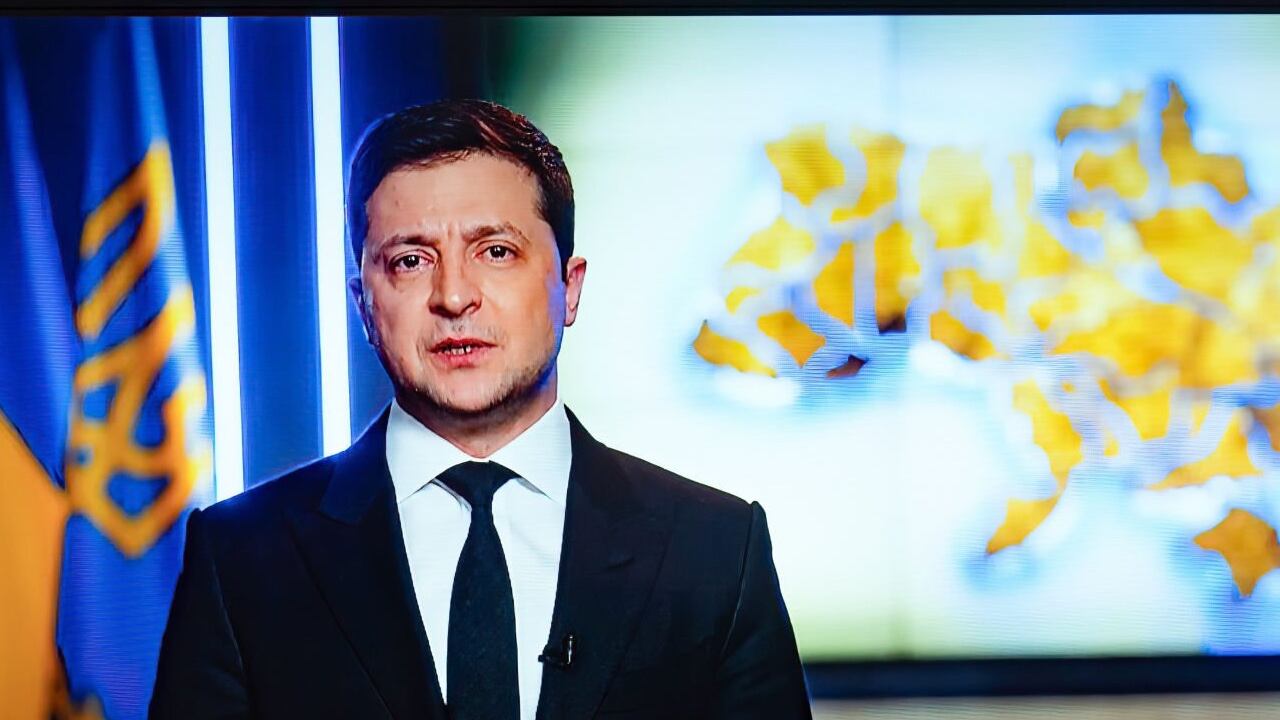 Volodímir Zelenski se ha caracterizado por dar emotivos discursos en medio del conflicto bélico que se vive en Ucrania