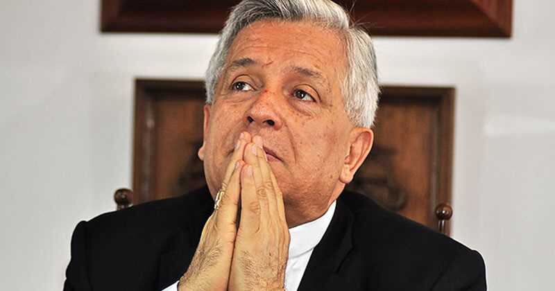 Darío de Jesús Monsalve, arzobispo de Cali, anhela una salida negociada del ELN con el gobierno.