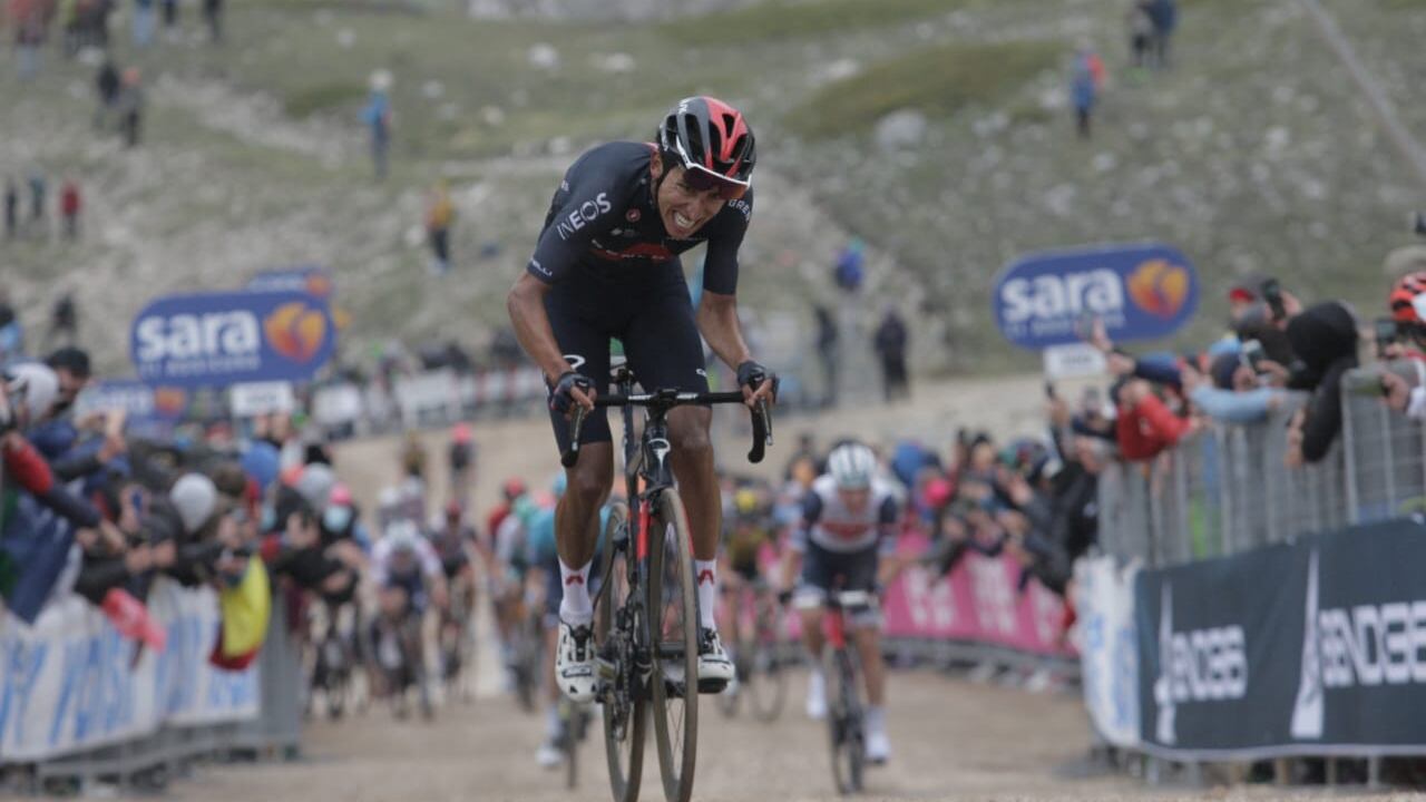 Egan Bernal en el Giro de Italia 2021