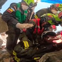 Rescate de un niño.