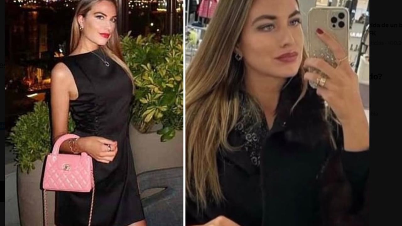 La modelo asesinada cuya tumba fue profanada en Italia.