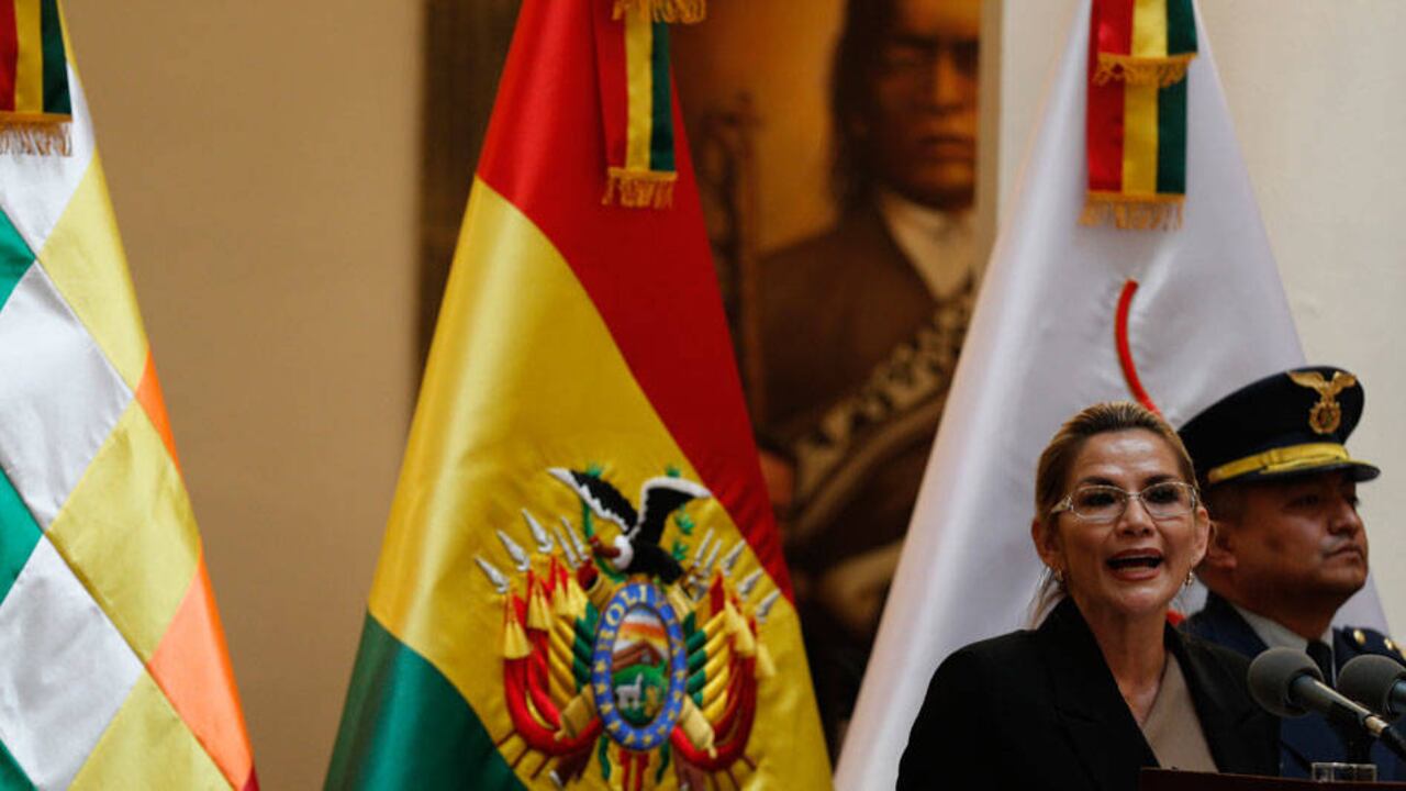 Expresidenta de Bolivia, Jeanine Áñez.