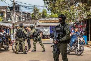 Operativos conjuntos de seguridad Policía y Ejército. Requisas.
Tibú. Catatumbo-Nortre de Santander Julio 21 de 2022.
Foto: Juan Carlos Sierra-Revista Semana.