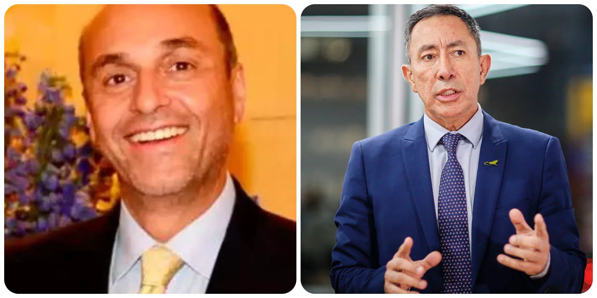 Serafino Iacono, empresario de Hidrocarburos, y Ricardo Roa, presidente de Ecopetrol.