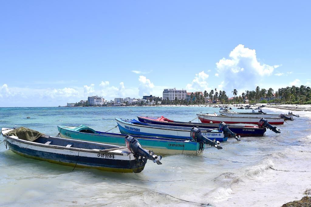 La isla de San Andrés en medio de la desolación durante Semana Santa.