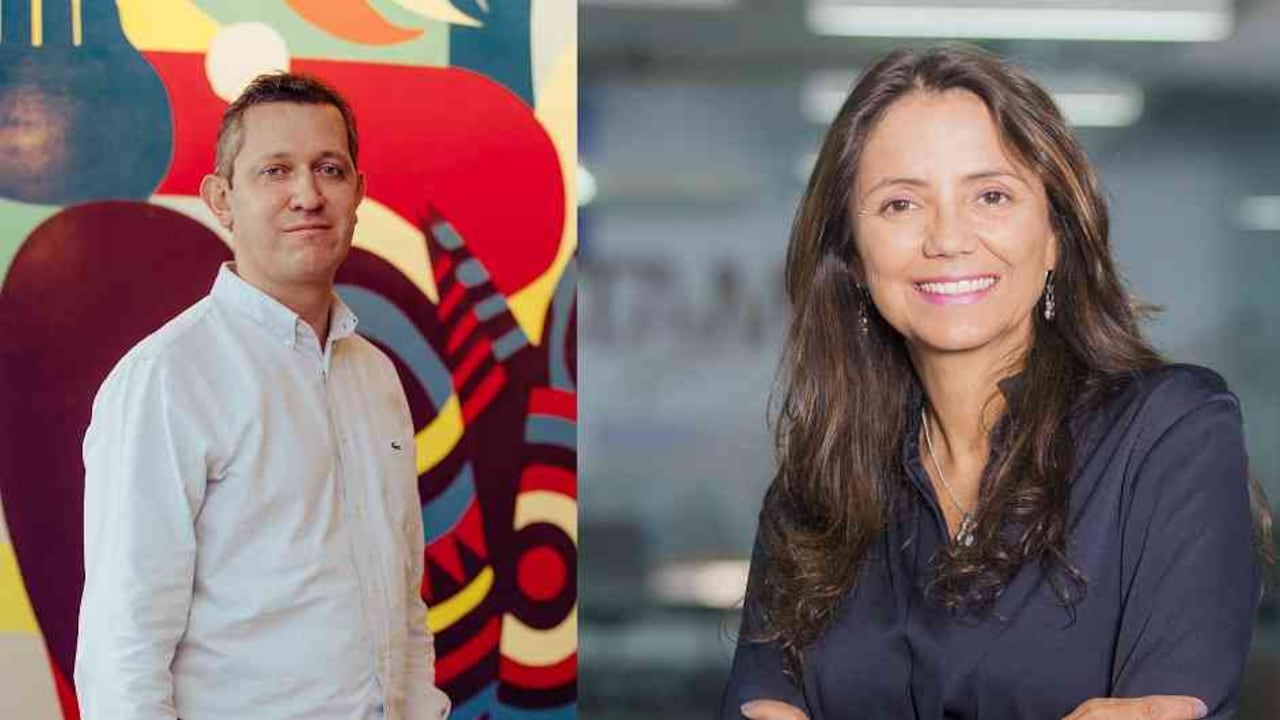 Andrés Bernal de Mercado Pago y Liliana Vásquez de Bancolombia.