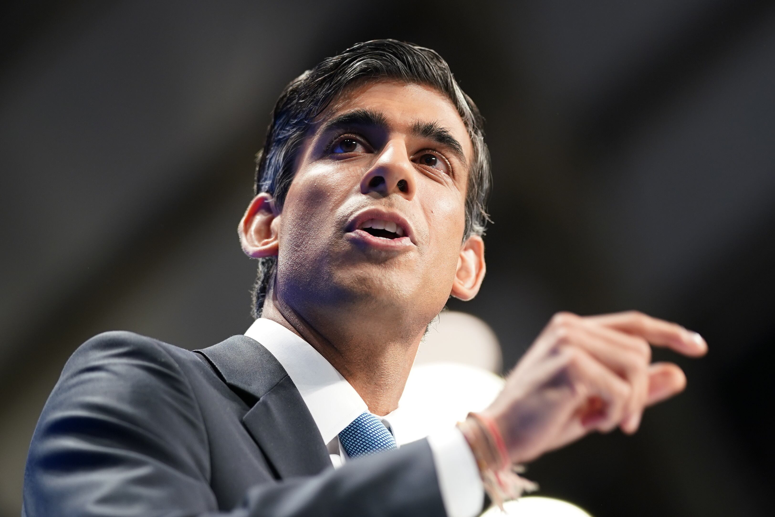 Rishi Sunak, primer ministro del Reino Unido.