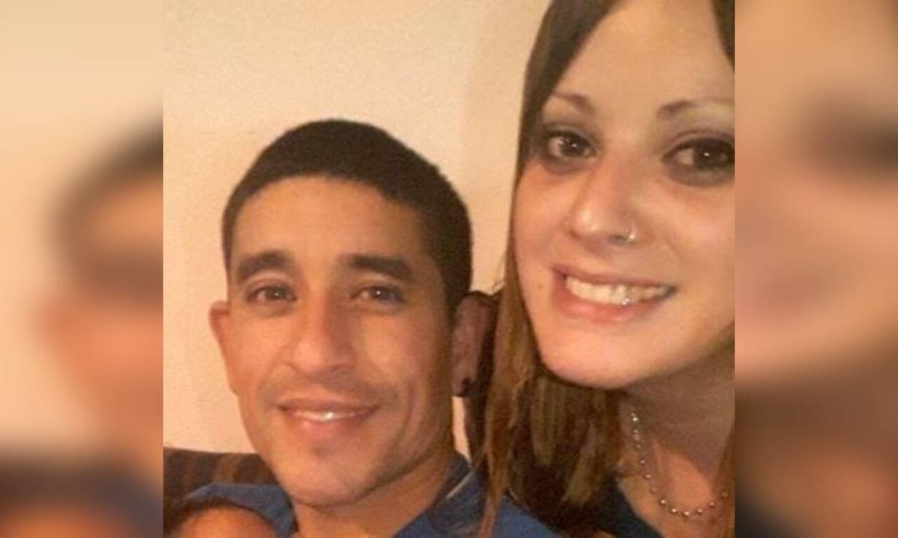 Eliana y su victimario. Él fue condenado a 14 años de cárcel.