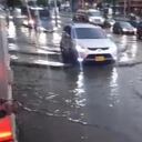 Inundaciones en la carrera séptima.