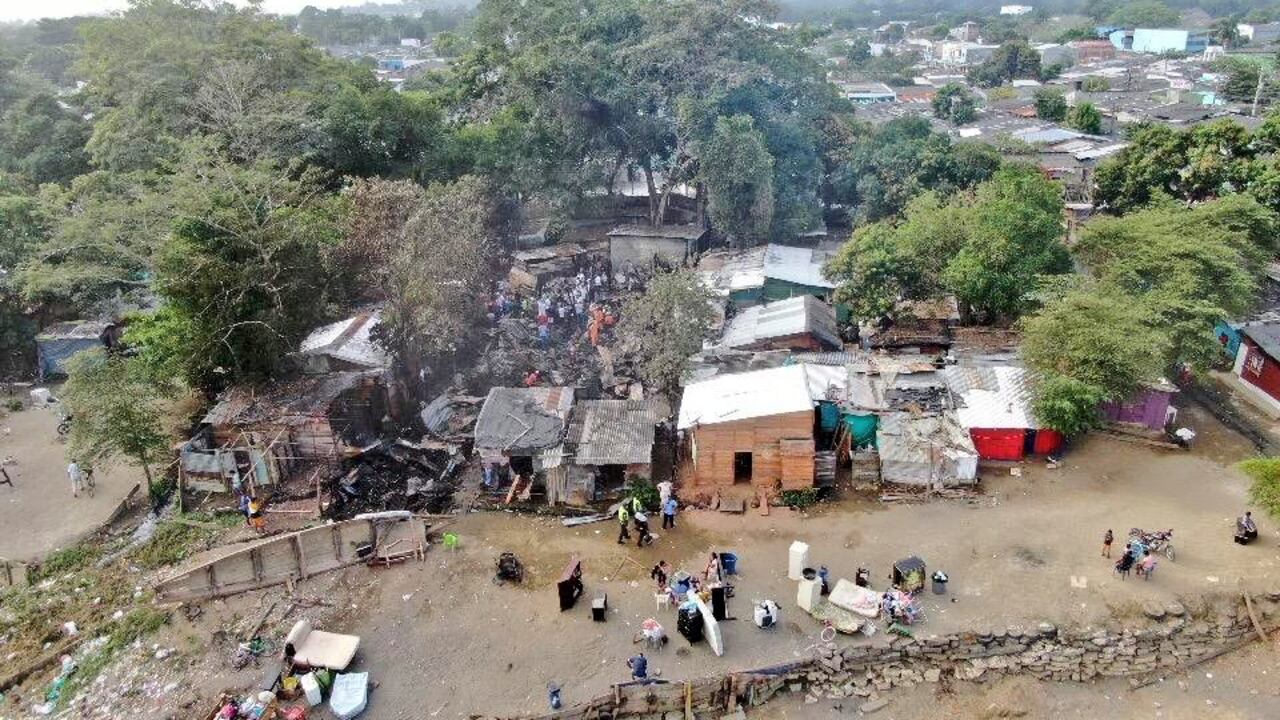 Incendio Montería