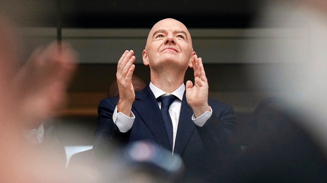El presidente de la FIFA, Gianni Infantino.