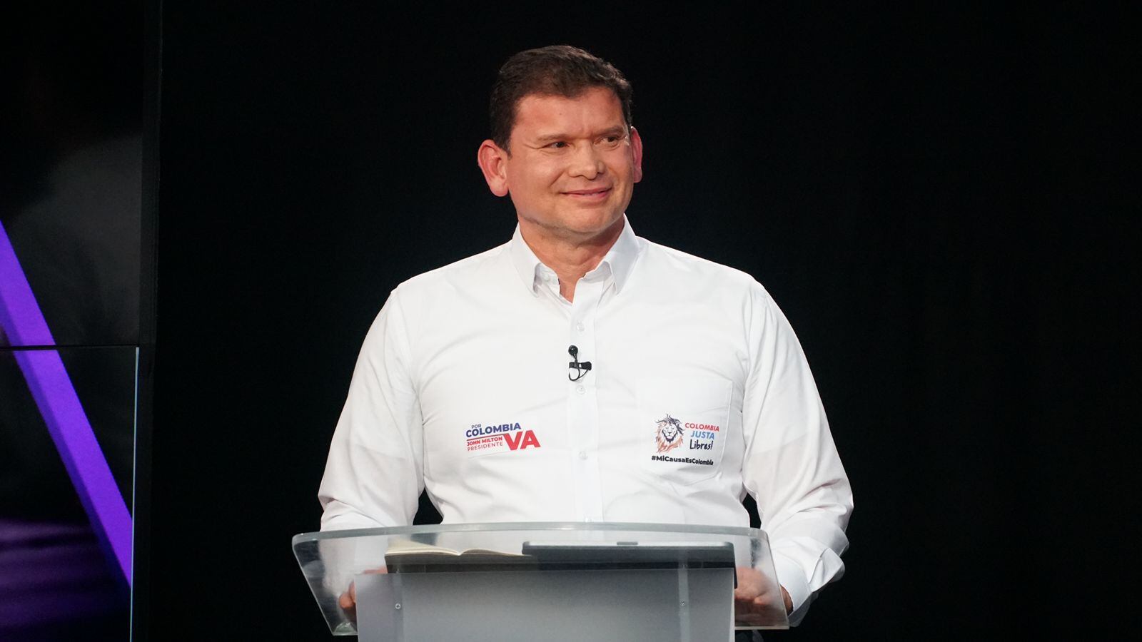 John Milton Rodríguez, candidato presidencia. Cortesía de John Milton Rodríguez.