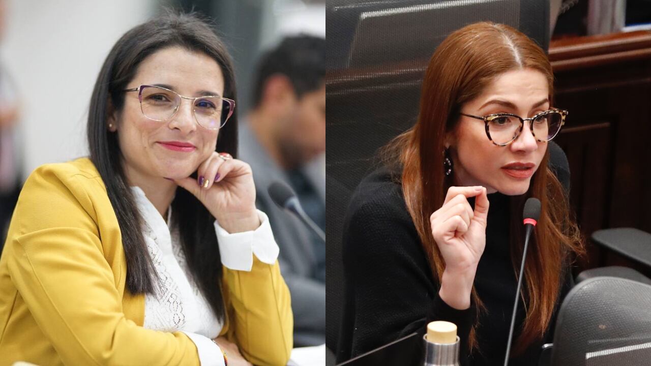 Martha Alfonso y Catherine Juvinao.