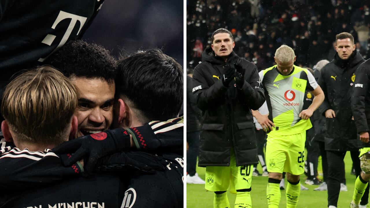 Se mueve la tabla en Bundesliga tras el empate del Dortmund: Bayern de Lucho Díaz sonríe.