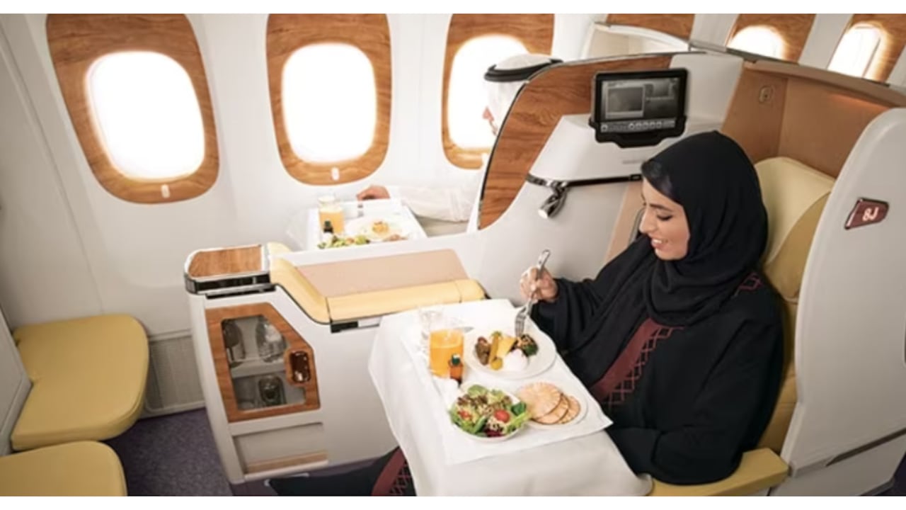 Clase ejecutiva, en Emirates