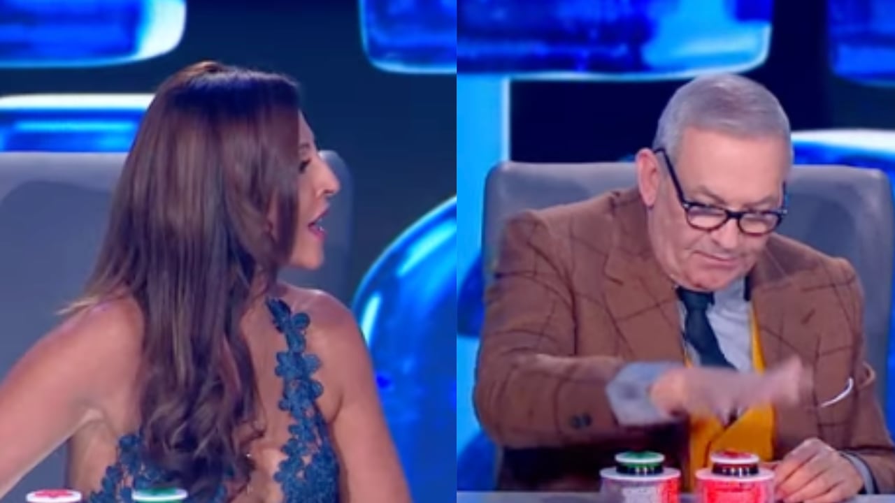 Primera fuerte discusión entre Amparo Grisales y César Escola en Yo me llamo 2025