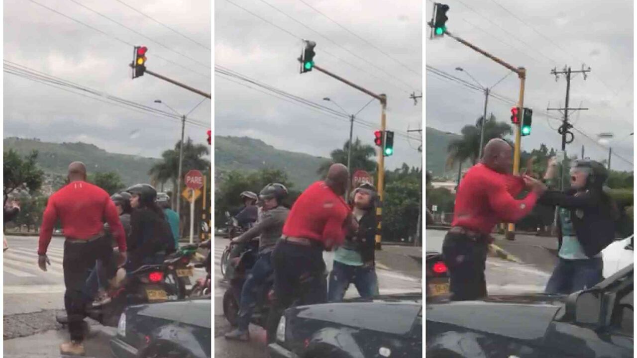 Indignación por presunta agresión de un hombre a una mujer en Cali.