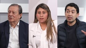 Mario Hernández, Deisy Dorelly y Daniel Briceño.