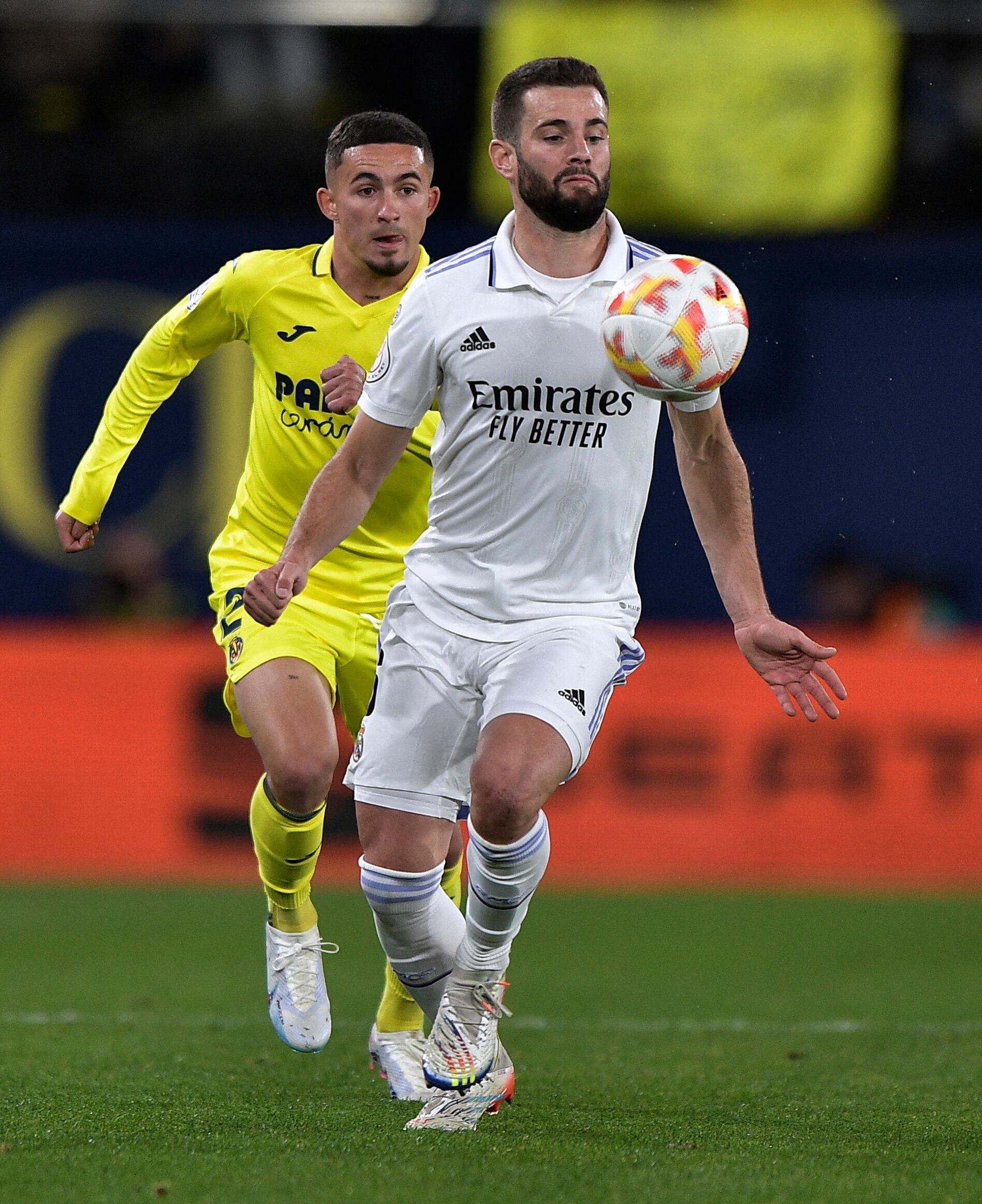 Soccer Football - Copa del Rey - Round of 16 - Villarreal v Real Madrid - Estadio de la Ceramica, Villarreal, Spain - January 19, 2023 Real Madrid's Nacho in action REUTERS/Pablo Morano