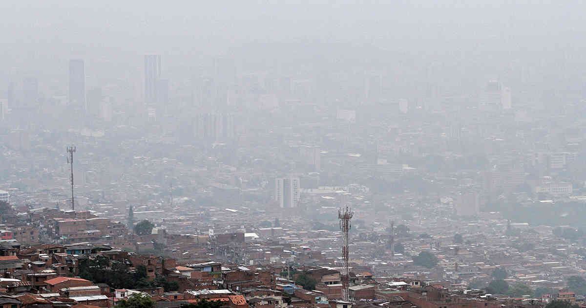 La contaminación del aire puede disminuir la capacidad pulmonar. 
