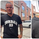 Leonardo Castro llora tras la recolección de donaciones para su natal Pereira.