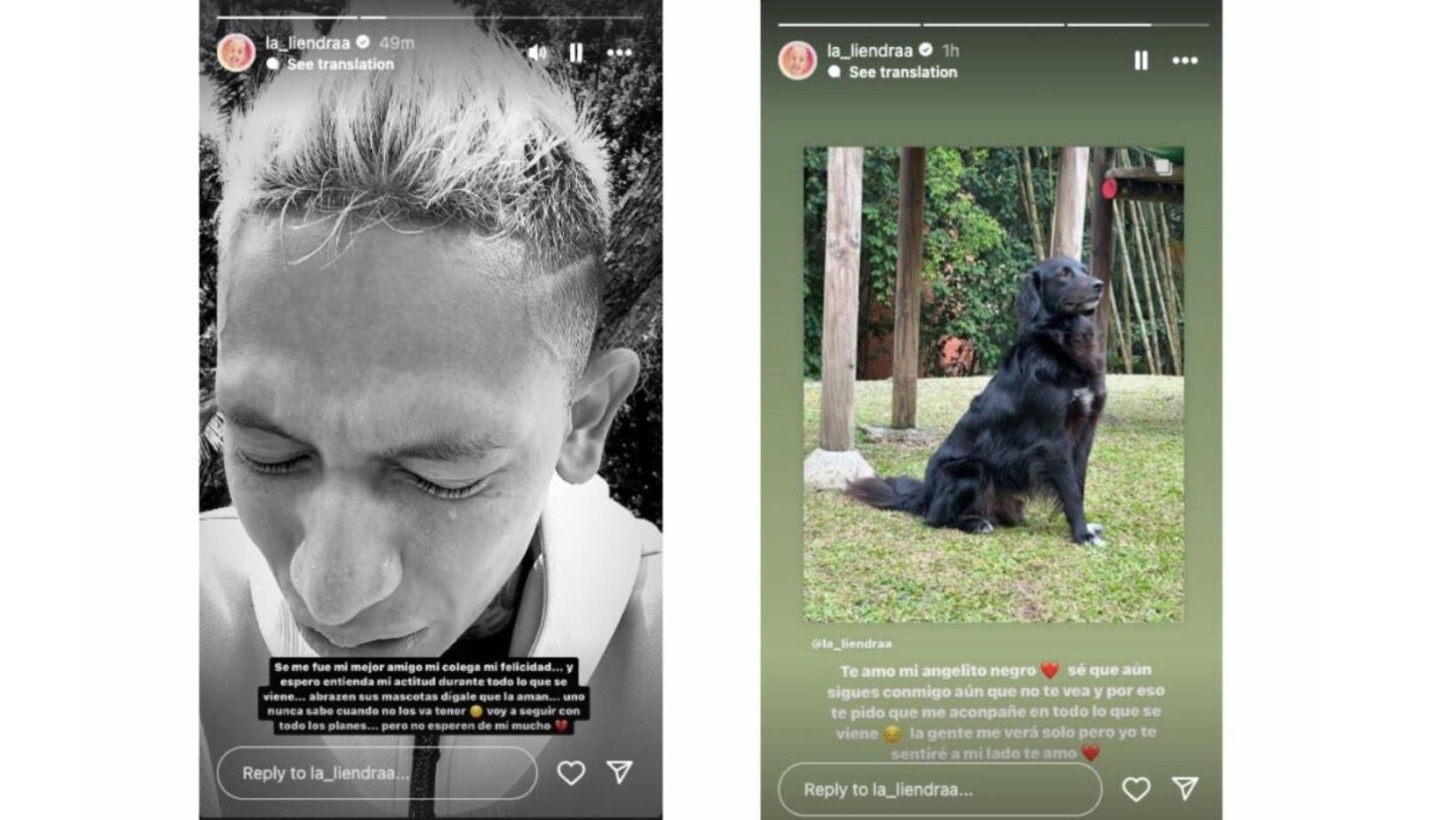 Video: La Lienda confirmó, entre lagrimas, la muerte de un importante miembro de su familia