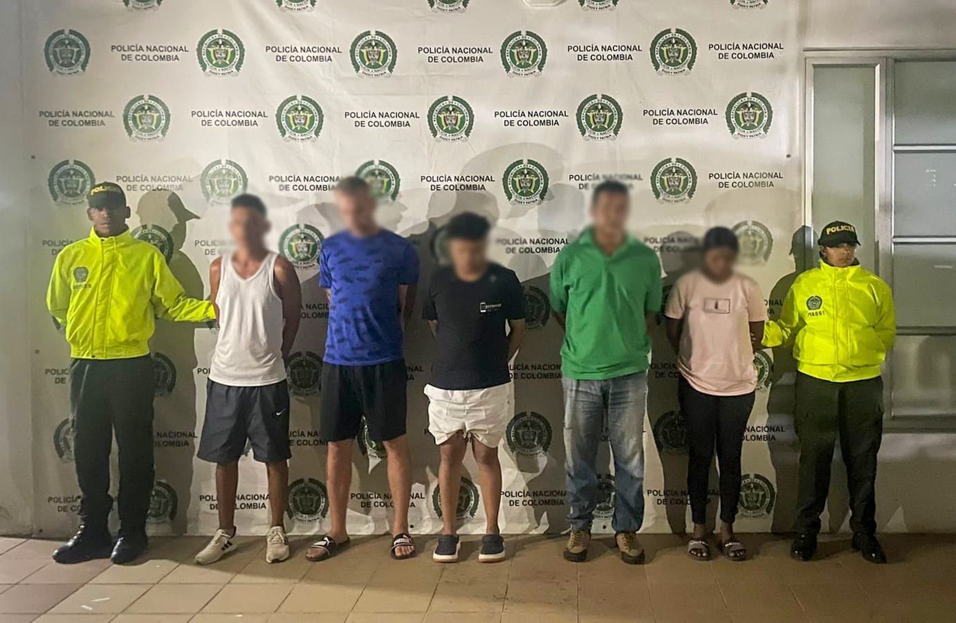 Capturados por hacer parte, presuntamente de una poderosa red de explotación sexual en Cartagena.