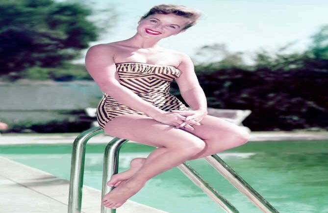 Debbie Reynolds joven.