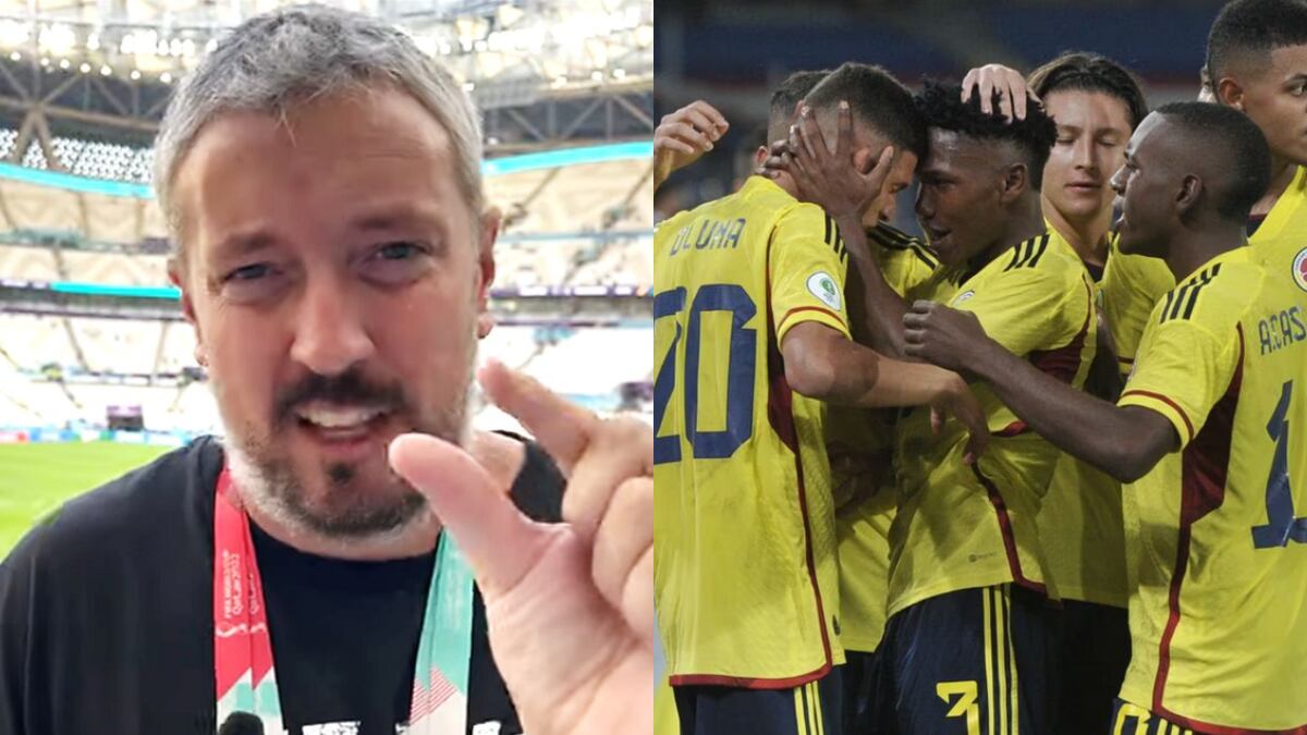 El periodista Pablo Carrozza afirmó que la selección sub-20 de Colombia era de "medio pelo". Foto: Captura canal Pablo Carrozza.