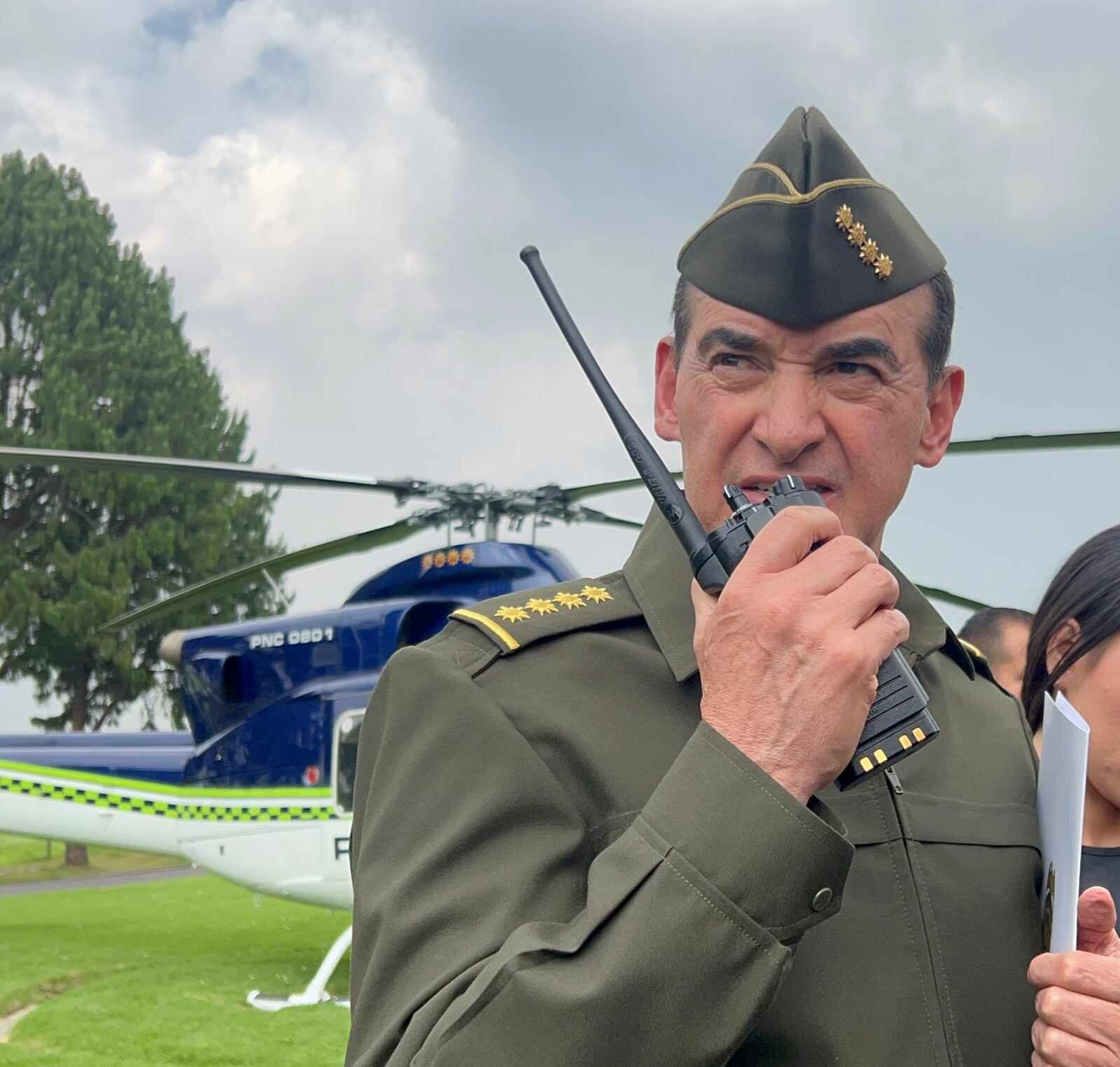 Director de la Policía Nacional, general William Salamanca