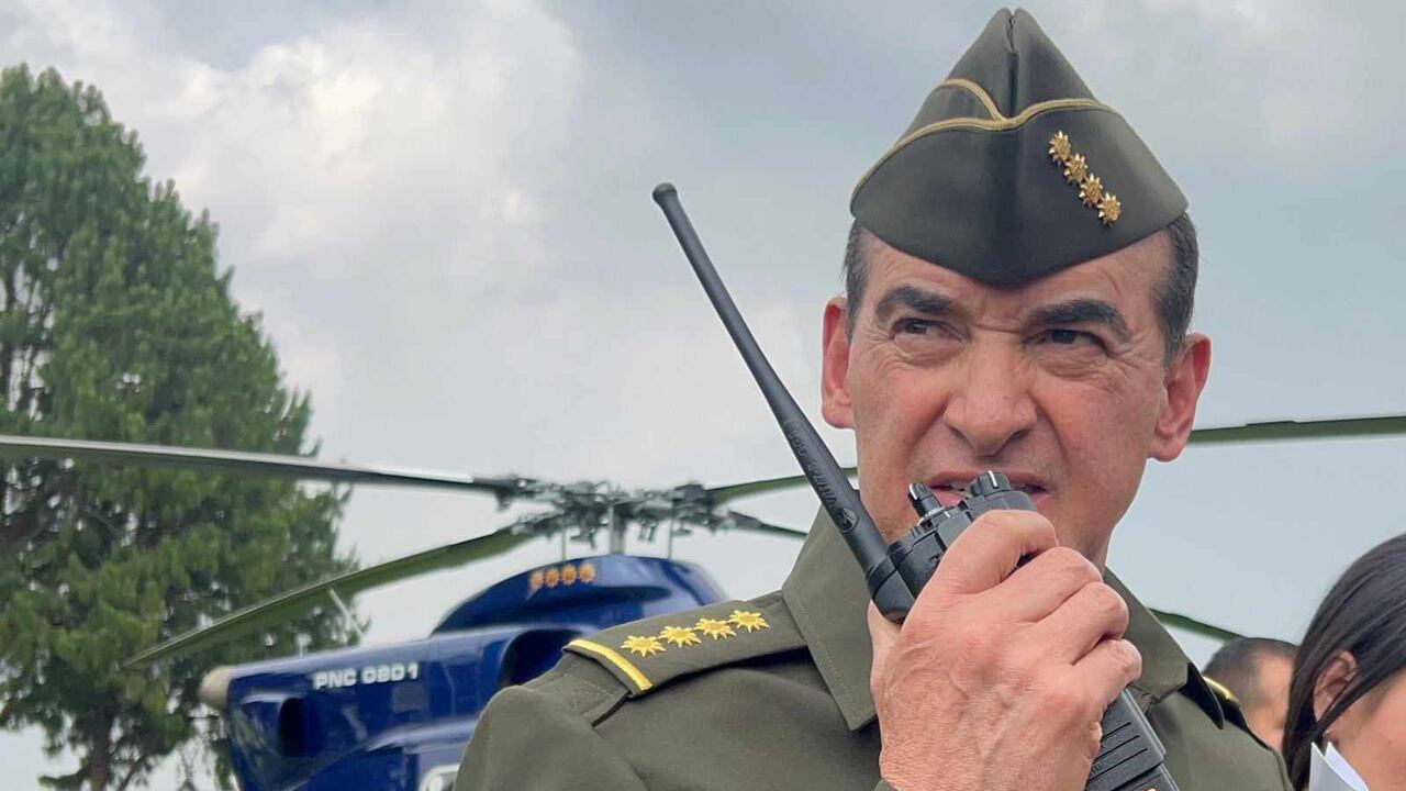 El director de la Policía Nacional, general William Salamanca.