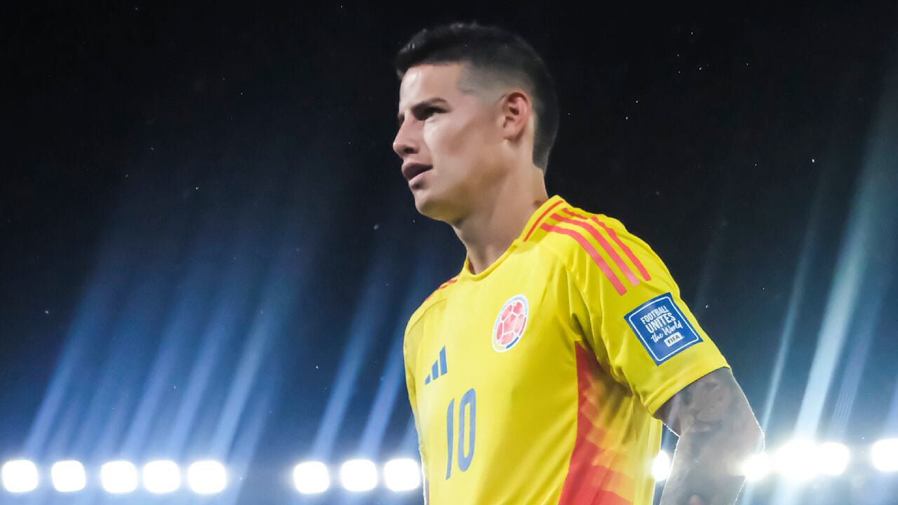 James Rodríguez, capitán de la Selección Colombia