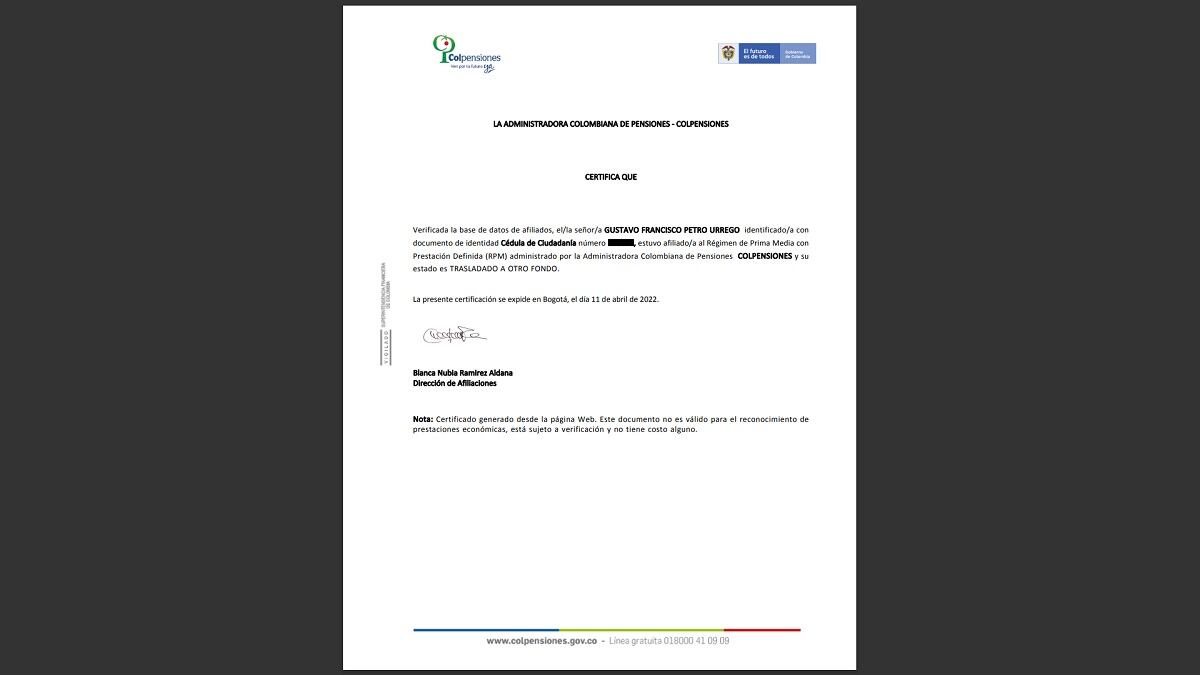 Francia Márquez aseguró que el sistema privado de pensiones no permite que las mayorías que cotizan se logren pensionar.