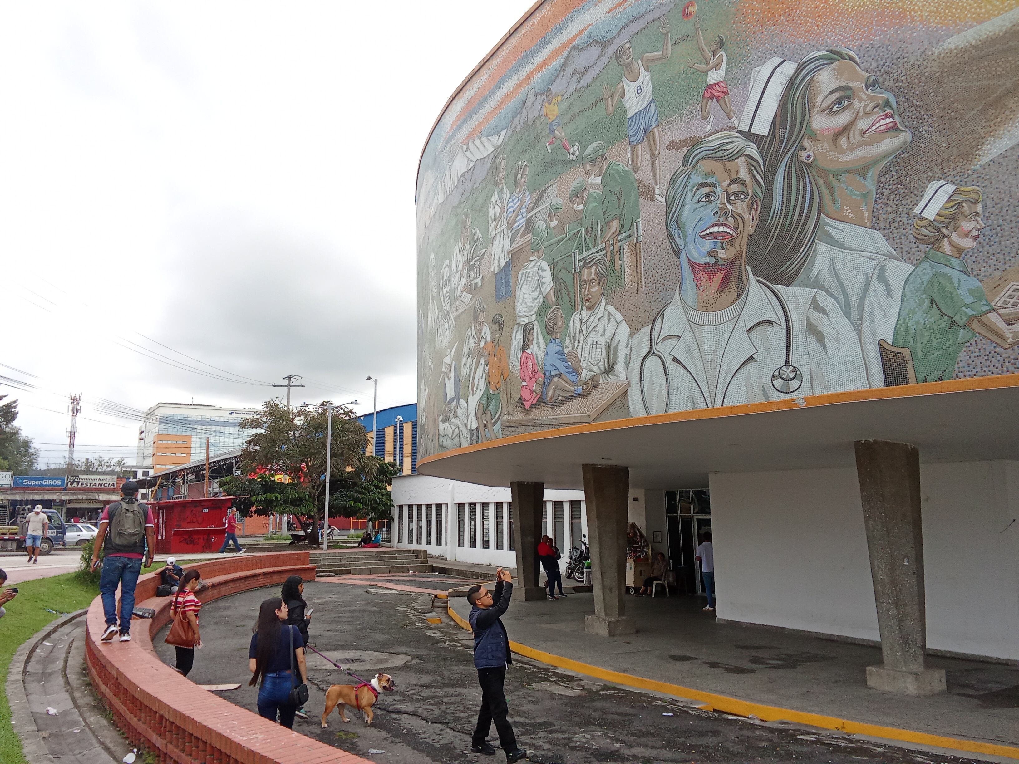 El mural "Historia de la Medicina en el Cauca" creado por Belisario Antonio Gómez Castro entre los años 2004 y 2005 con 2.500.000 teselas vítreas importadas de México, se encuentra ubicado en el edificio de la Facultad de Ciencias de la Salud de la Universidad del Cauca.