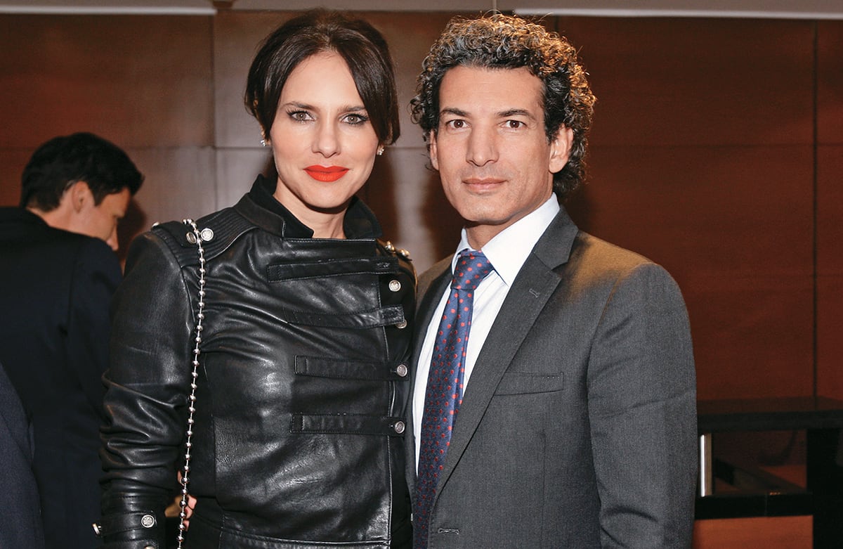 Paola Turbay y Alejandro Estrada.