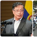 Gustavo Petro y las movilizaciones de este miércoles.