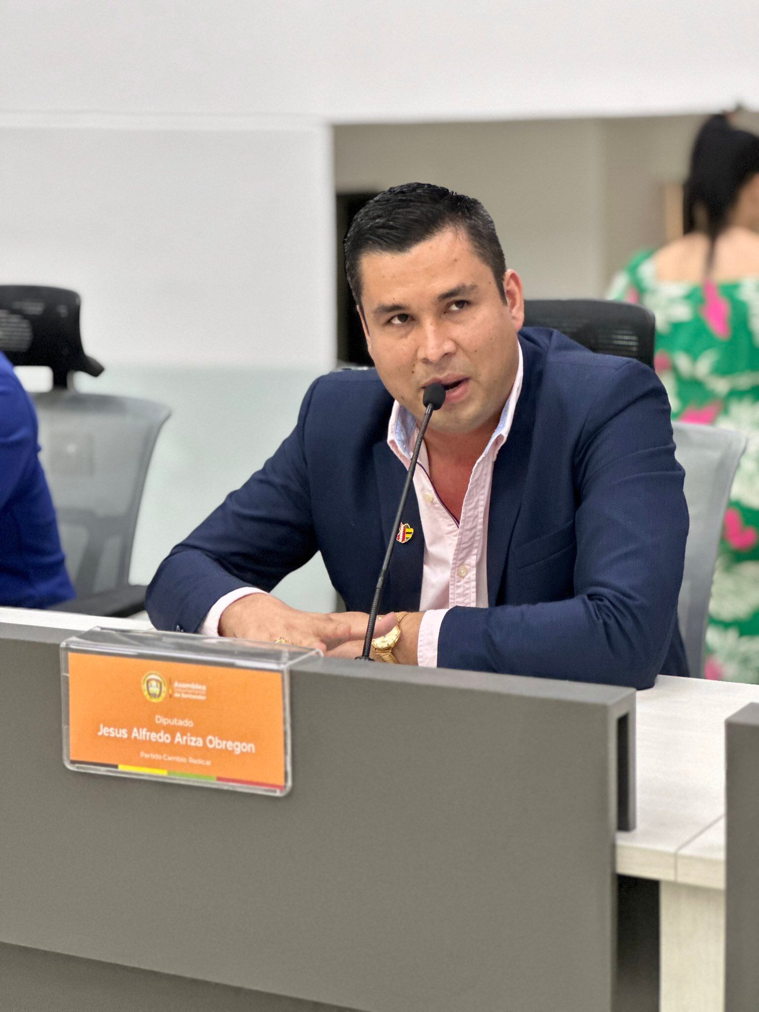 Diputado de Santander Jesús Alfredo Ariza