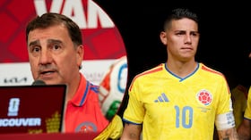 Néstor Lorenzo habló sobre el heredero de la '10' en Selección Colombia.