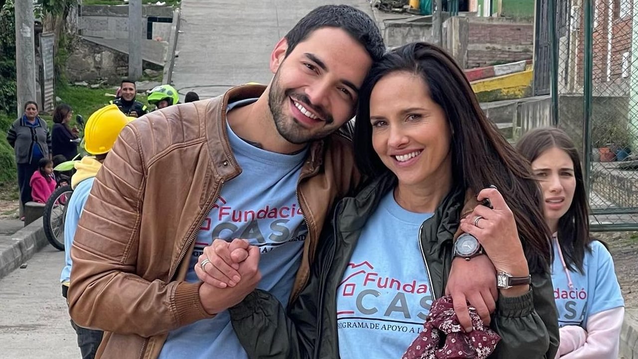 La complicidad de los dos actores es notoria frente y detrás de las cámaras. Foto: Instagram @paolaturbay.